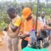 SDI and Liberia Land Authority field team conduct a confirmatory land survey with community representatives in River Cess County to secure customary land rights