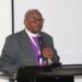 Bishop Samuel J. Quire Jr. delivers the keynote address during the launch of the Competence Partnership in Development Seminar 2025 in Margibi County.