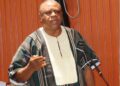 Senator Joseph K. Jallah of Lofa County addresses plenary at the Liberian Senate, clarifying that the proposed War and Economic Crimes Courts remain under the Supreme Court’s authority