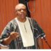 Senator Joseph K. Jallah of Lofa County addresses plenary at the Liberian Senate, clarifying that the proposed War and Economic Crimes Courts remain under the Supreme Court’s authority