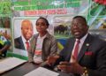 WFI-MAC CEO Lincoln Z. Cooper and Board Chair Dr. John Wulu address the press in Monrovia to announce the five-year “Operation Feed the Nation, Liberia” campaign to empower farmers and boost food security nationwide.