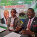 WFI-MAC CEO Lincoln Z. Cooper and Board Chair Dr. John Wulu address the press in Monrovia to announce the five-year “Operation Feed the Nation, Liberia” campaign to empower farmers and boost food security nationwide.