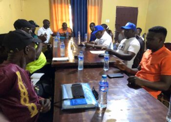 Members of NUHACE meet in Monrovia during the union’s seventh anniversary, reaffirming their commitment to fight labour abuse and protect workers’ rights