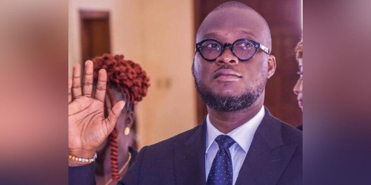 Attorney Joseph Howe, legal counsel for Jubilee FC, argues before the Court of Arbitration for Sport in a high-profile dispute with the Liberia Football Association