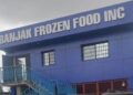 The Banjak Frozen Food Inc. building in Nimba County, at the center of a $30,000 court ruling involving a lease dispute with a local businessman.