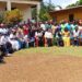 Officials and community members gather in Frank Town, Careysburg, for the mid-term review of the Liberia Women Empowerment Project supported by the World Bank