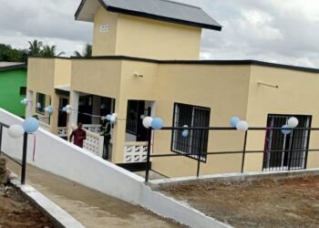 New housing and training facilities dedicated by Partners In Health Liberia at JJ Dossen Memorial Hospital and Pleebo Health Center in Maryland County