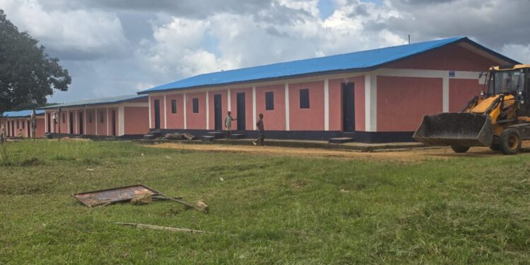 SRC begins replacing mud huts with 500 concrete homes after unveiling 121 upgraded units