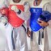 Liberia’s national Taekwondo athletes Derrick T. Swaray and Moses Kollie pose after qualifying to represent Liberia at the 2025 World Taekwondo Championship in China.