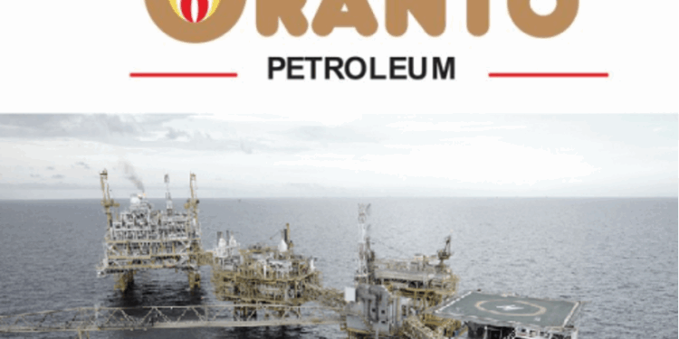 Oranto Petroleum offshore oil platform and logo amid calls to halt Liberia oil deal over transparency and environmental risks