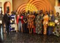 Group photo of participants at the EJS Center’s university roundtable in Monrovia to expand the Oral History Program preserving Ellen Johnson Sirleaf’s legacy