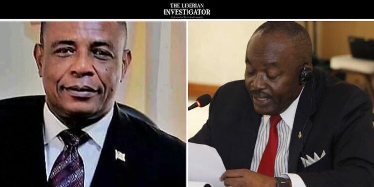 Liberian lawyers Benedict Sannoh and Ndubuisi Nwabudike face possible courtroom ban over unpaid licenses, threatening Activa’s legal defense
