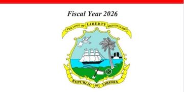 Cover of Liberia’s Draft National Budget FY2026 released by the Ministry of Finance and Development Planning.