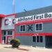 Afriland First Bank Liberia headquarters on Crown Hill, Monrovia, amid growing public concern over alleged financial irregularities and weak oversight.