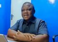 CENTAL Executive Director Anderson Miamen speaking during a press conference on Liberia’s MCC scorecard and anti-corruption reforms.