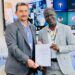 EPA Executive Director Dr. Emmanuel K. Urey Yarkpawolo and UNICEF’s Gernot Laganda sign the Declaration on Children, Youth, and Climate Action at COP30 in Belém, Brazil.
