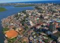 Aerial view of Monrovia