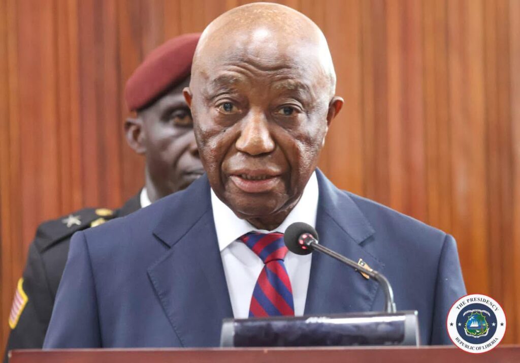 President Joseph Nyuma Boakai announces the creation of a technical committee to address the land dispute in Ganta, Nimba County.