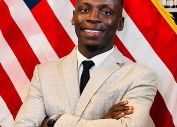 Printiss Domah, Unity Party Nimba Youth Wing Secretary, announces resignation during internal party dispute.