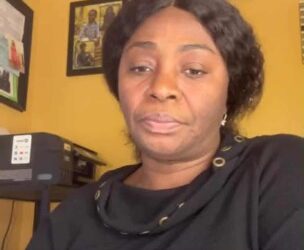 Former CMC USA/Canada Diaspora Chair Grace Guar speaking during Facebook Live broadcast addressing party dispute