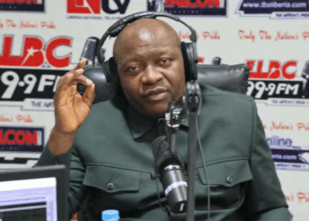 Finance Minister Augustine Ngafuan speaks on MCC Compact progress during radio interview