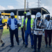 LERC officials inspect LEC’s Bushrod thermal plant and solar project for dry-season readiness.