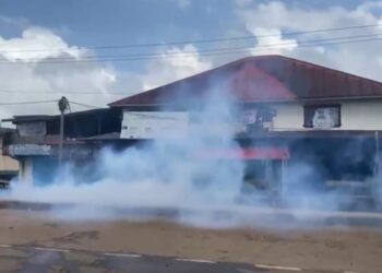 teargas