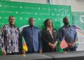 African Road Maintenance Funds Association delegates and Liberia’s National Road Fund leadership at ARMFA General Assembly launch in Monrovia.