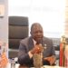 NaFAA Acting Director General Cyrus S. Saygbe speaks during the launch of preparations for the 2026 Fisheries Investment Conference at NaFAA headquarters in Monrovia
