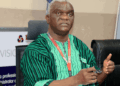 LRA Commissioner General James Dorbor Jallah speaking at a press briefing on record 2025 revenue performance