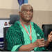 LRA Commissioner General James Dorbor Jallah speaking at a press briefing on record 2025 revenue performance