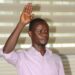 Edwin T.K. Dolo after being elected vice president of the Sports Writers Association of Liberia