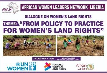 AWLN-Liberia to Host a Dialogue on Women’s Land Rights