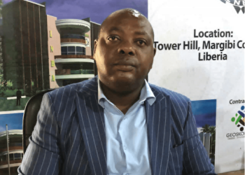 LNBA President Cllr. Bornor M. Varmah announces the association’s 2025 Annual Convention during a press briefing in Monrovia.