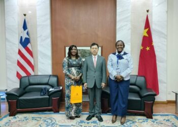 LIPO Director General Garmai Koboi meets Chinese Ambassador Yin Chengwu to discuss intellectual property cooperation