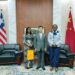 LIPO Director General Garmai Koboi meets Chinese Ambassador Yin Chengwu to discuss intellectual property cooperation