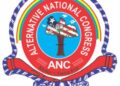 Alternative National Congress (ANC) official party emblem displayed during a political statement criticizing the Unity Party.