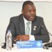 NaFAA Acting Director General Cyrus Saygbe speaking at the Legislature during budget testimony.