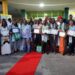 Group photo of National Port Authority retirees and officials holding certificates during the 2024/2025 retirement ceremony in Monrovia