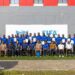 Group photo of LFA and FIFA instructors with 23 goalkeeper coaches at the conclusion of the Elite Youth Goalkeeper Coaches Workshop in Monrovia