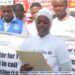 A young speaker in Kakata reads a youth anti-corruption petition during Margibi County’s International Anti-Corruption Day commemoration.