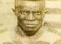 Archival portrait of Wanibo Toe, the celebrated Liberian-based footballer whose life and death remain the subject of historical debate.