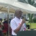 Dr. Cecelia Nuta speaks at Liberia’s World AIDS Day 2025 event on Capitol Hill, calling for domestic financing and stronger community-led HIV interventions.