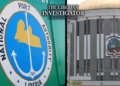 Logos of Liberia’s National Port Authority and National Legislature amid debate over port reform bills.