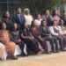 Members of the Association of Female Lawyers of Liberia pose during a women’s rights engagement as AFELL pushes for passage of an anti-FGM bill.