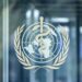 World Health Organization logo displayed at WHO headquarters as the agency responds to the United States’ formal withdrawal.