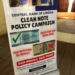 Central Bank of Liberia Clean Note Policy campaign banner promoting proper banknote handling and financial awareness in Liberia.