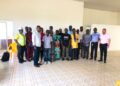 Participants and officials at the launch of MVTI Training of Trainers program in Harper City, Maryland County