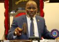 Speaker Richard Nagbe Koon presides over Liberia’s House of Representatives as lawmakers return amid leadership tensions