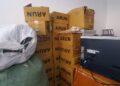 Relief supplies prepared by LRRRC under an African Union–backed aid program for refugees and flood victims in Liberia